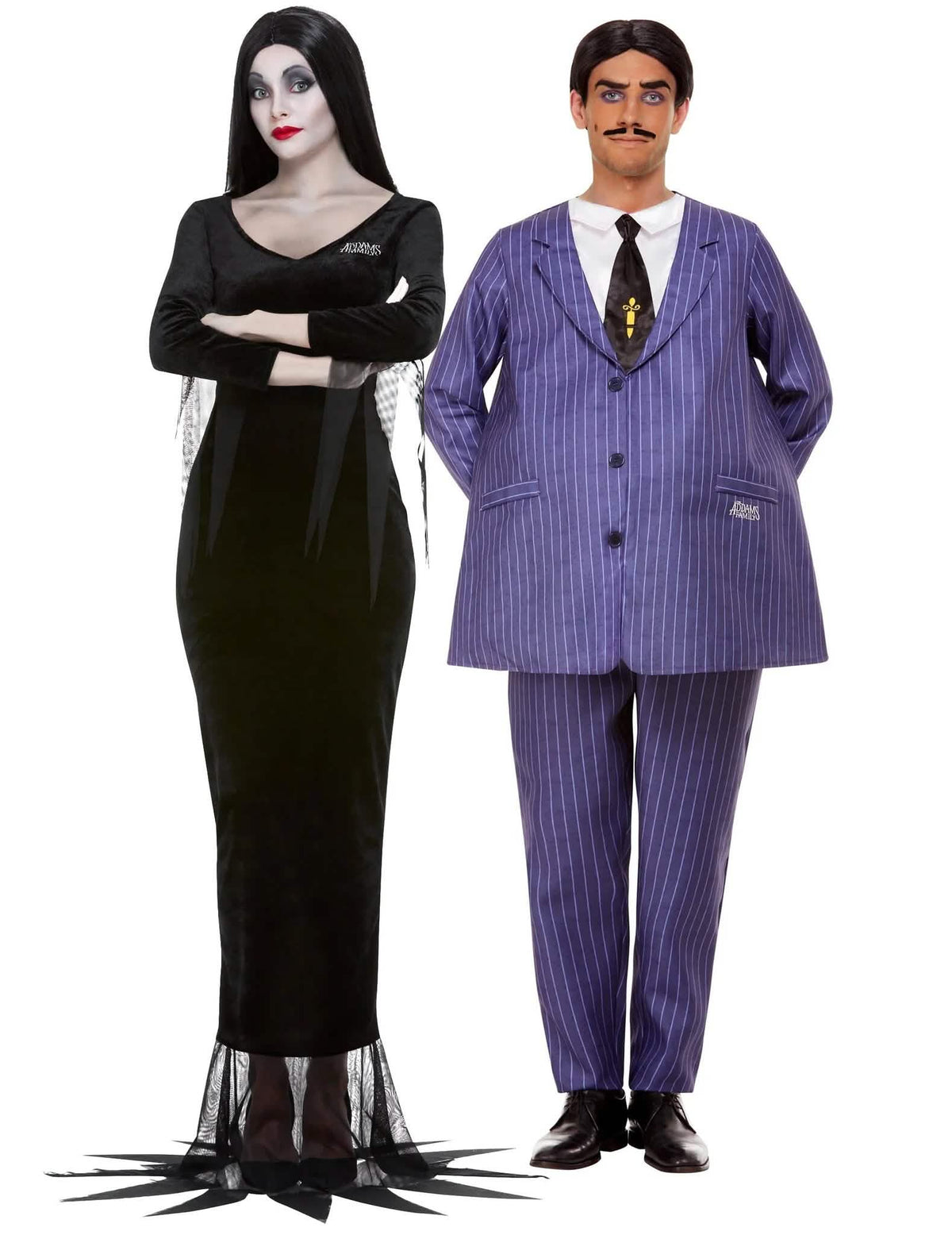 Kostim za par Morticia i Gomez Obitelj Addams ™ za odrasle