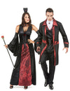 Par kostima vampira crveno-crni Halloween