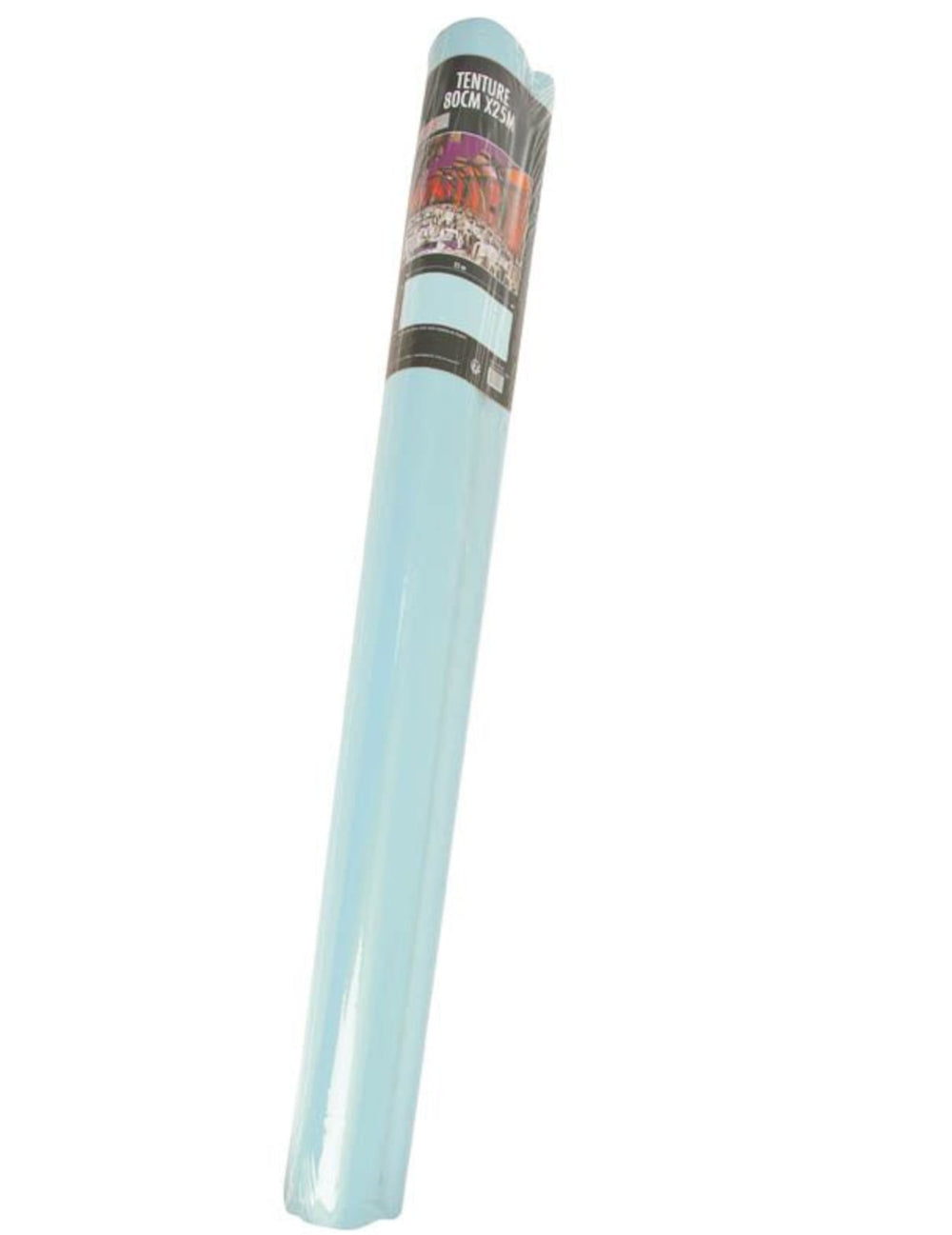Vue du rouleau de la tenture de mariage pour décoration bleu pastel en tissu intissé