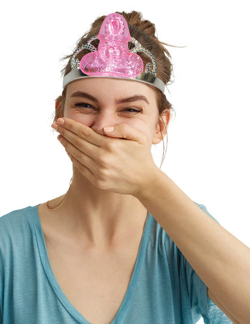 Šaljivi odrasli odrasli tiare