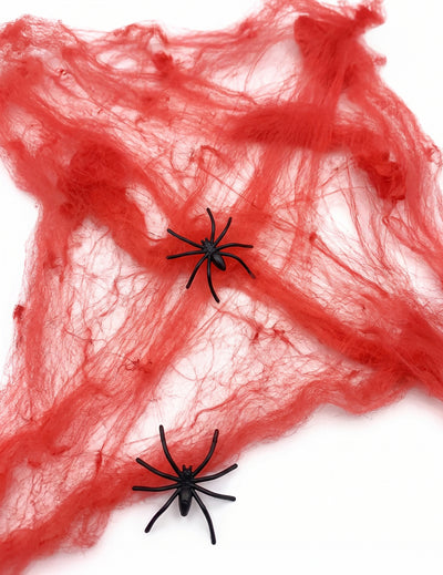 Crvena paučina s paucima 20 g Halloween
