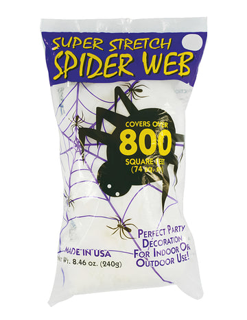 Visokokvalitetna paukova mreža 240g bijela