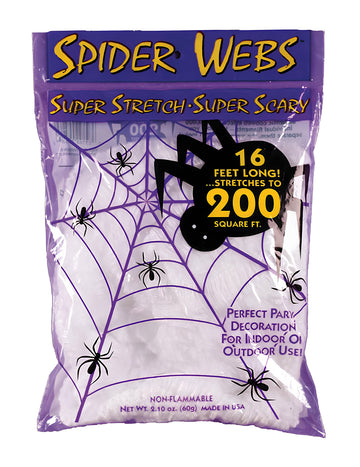 Visokokvalitetna paukova mreža 60g bijela