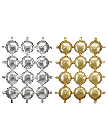 Dvostrani aluminijski balonski ukras 78 x 107 cm 