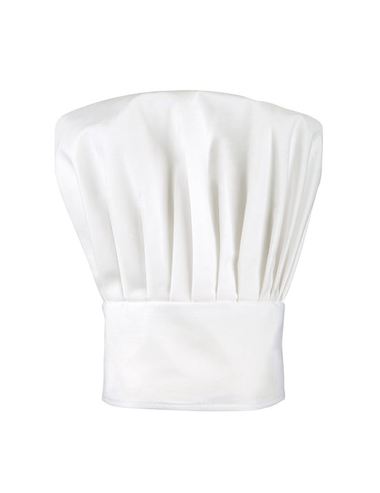 Vue de face de la toque de cuisinier pour enfant