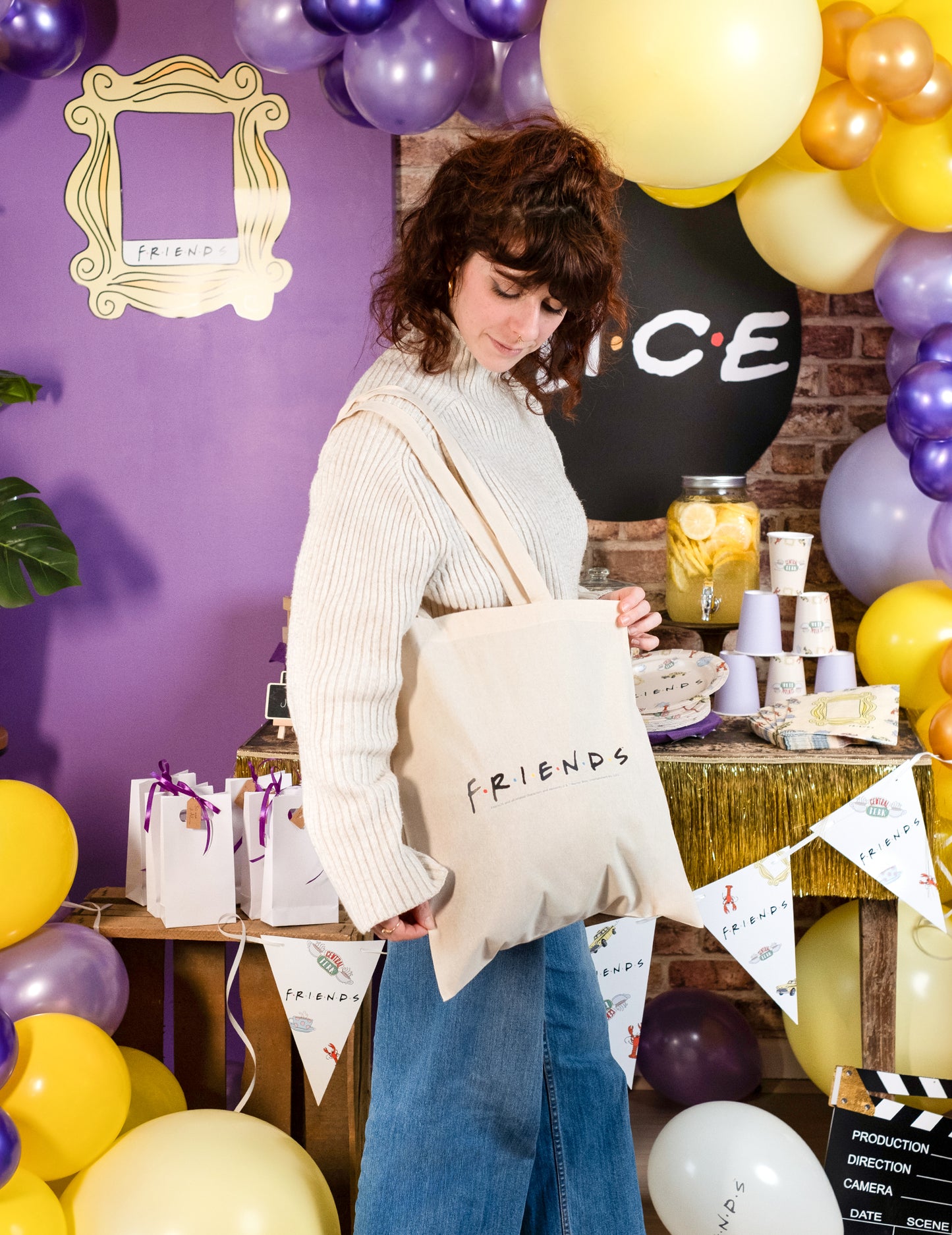 Pamučna platnena torba Friends™ 28x32 cm