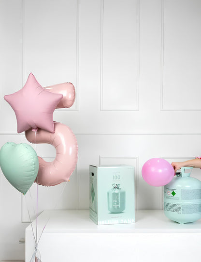 Très grande bouteille d'hélium jusqu'à 90 ballons