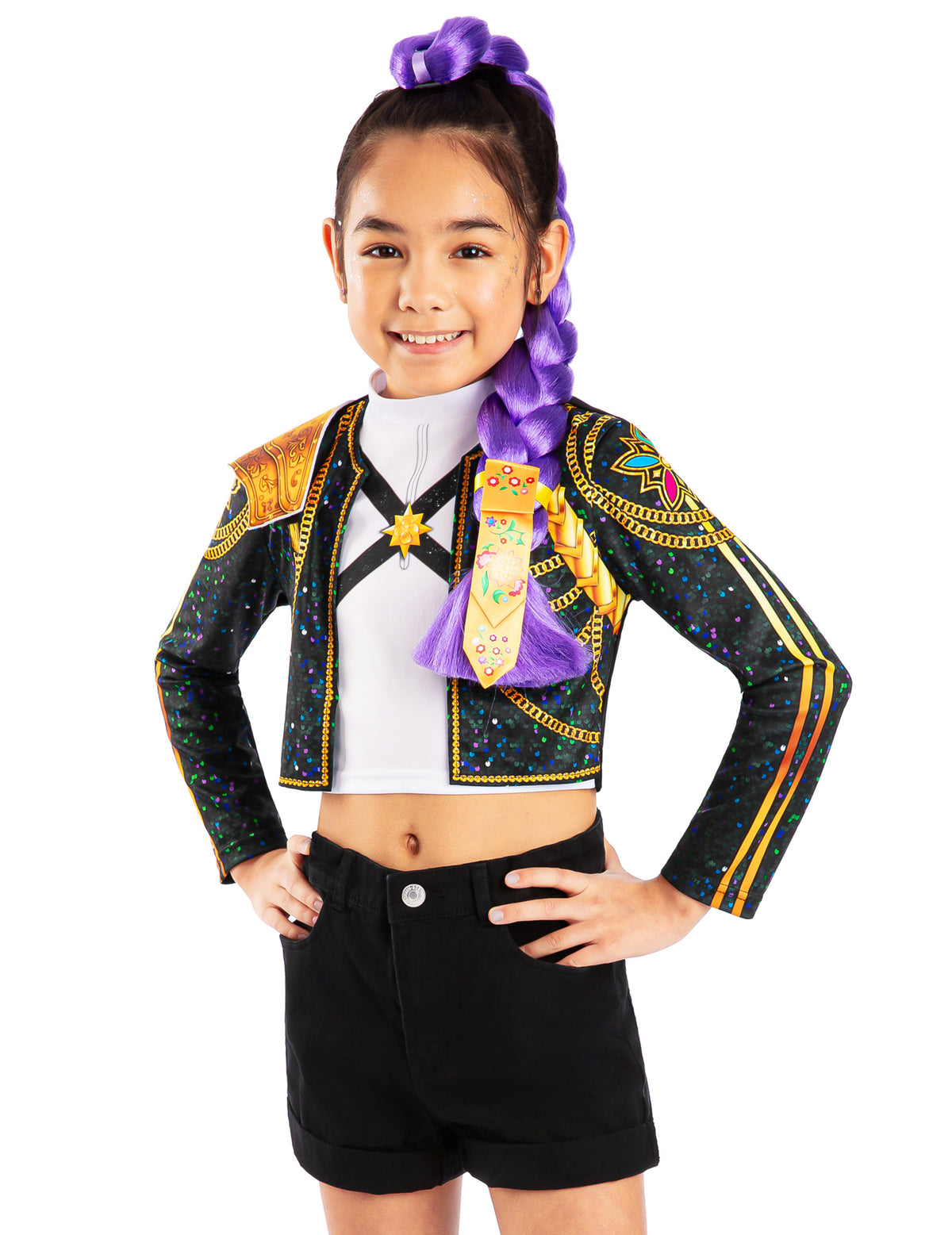 Rumin pletenica 60 cm luksuzna Kpop Demon Hunters