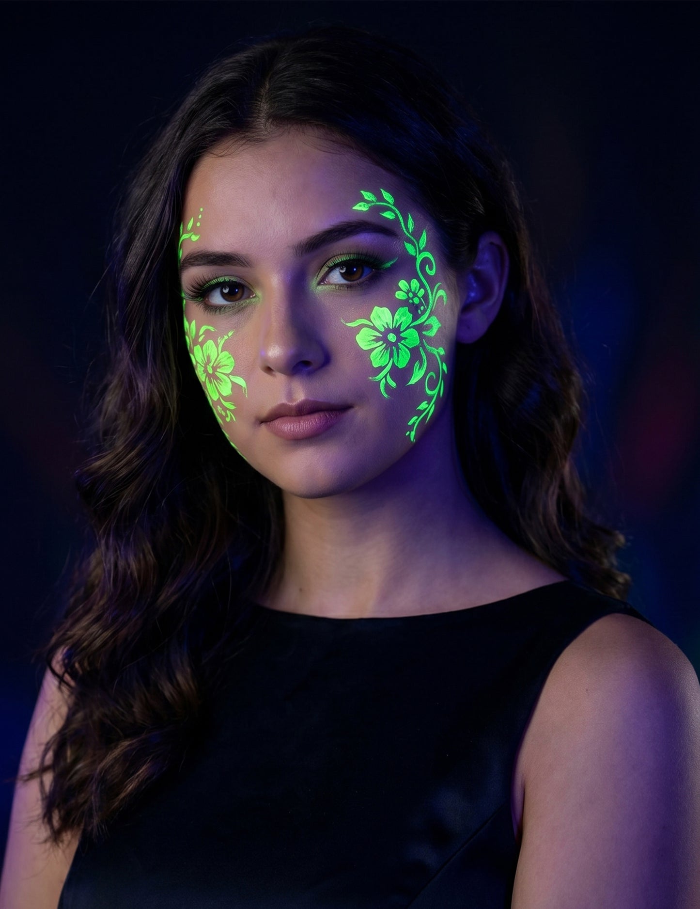 UV zelena neonska cijev za šminku