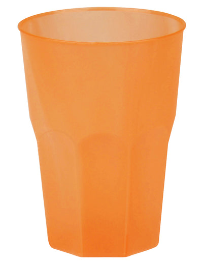 Narančasta čaša za koktele s efektom leda 42 cl