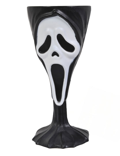 Verre à pied Scream™ pour adulte noir et blanc