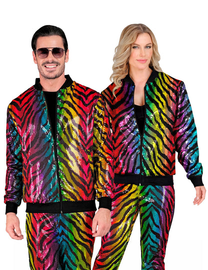 Odrasli s više obojenih tigrastih jakna