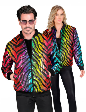 Odrasli s više obojenih tigrastih jakna