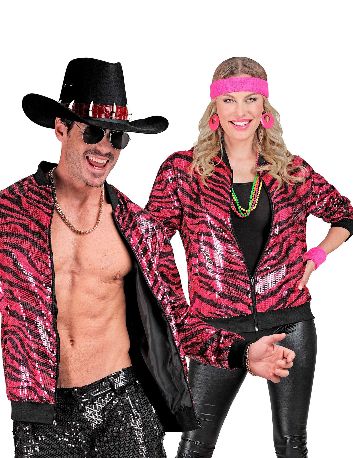 Jakna za nastavak za odrasle ružičaste tigra