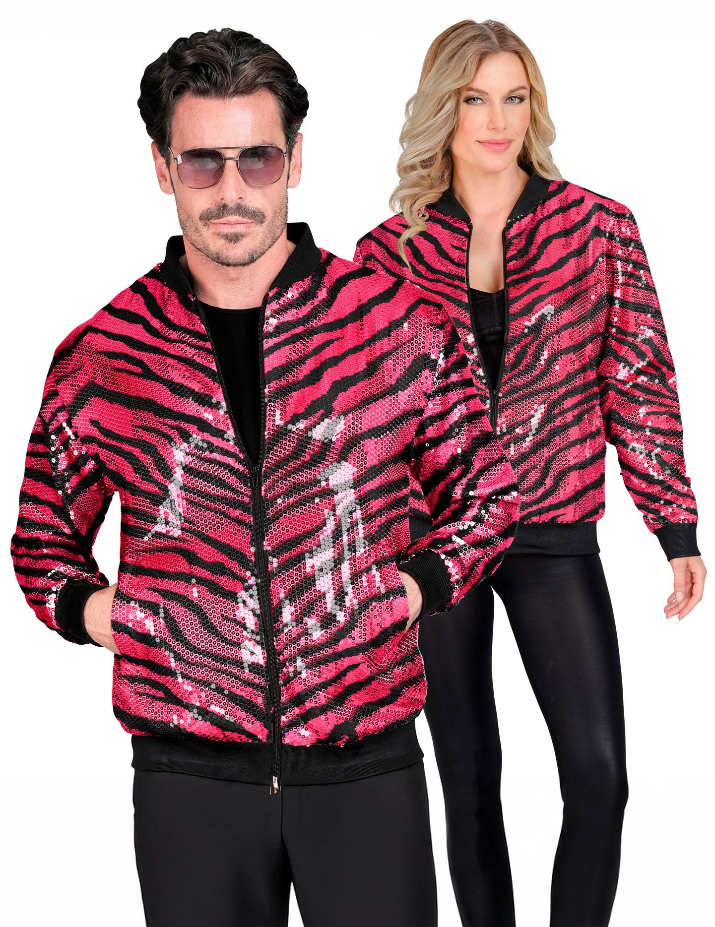 Jakna za nastavak za odrasle ružičaste tigra