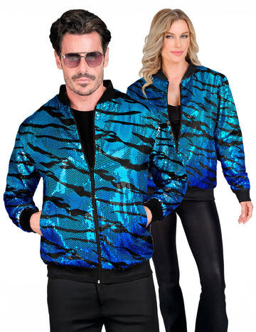 Jakna s plavim valom za odrasle