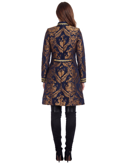 Ženska luksuzna barokna jakna s vezom