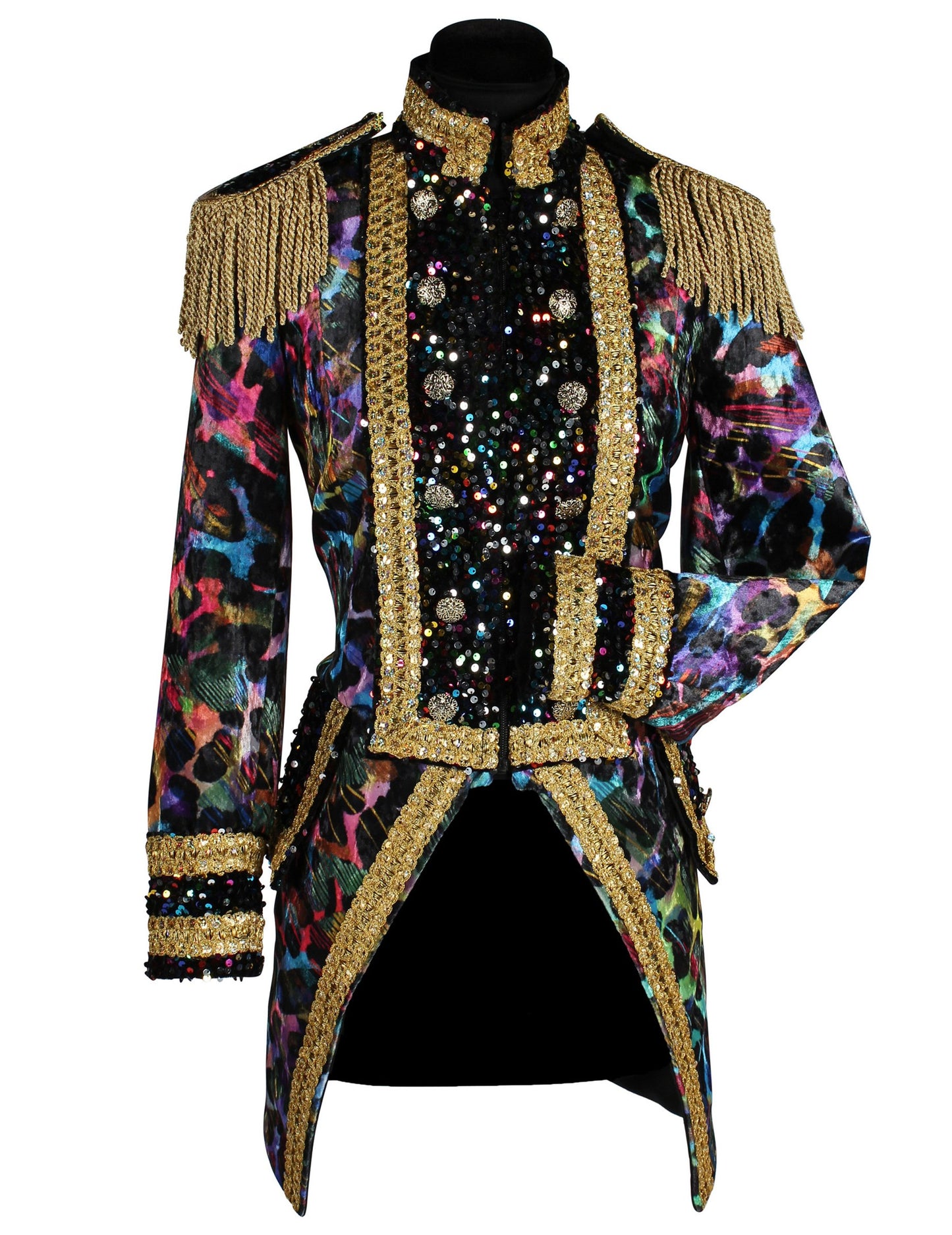 Vrhunska ženska karnevalska jakna u neonskim bojama