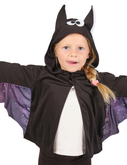 Crna i ljubičasta dječja jakna