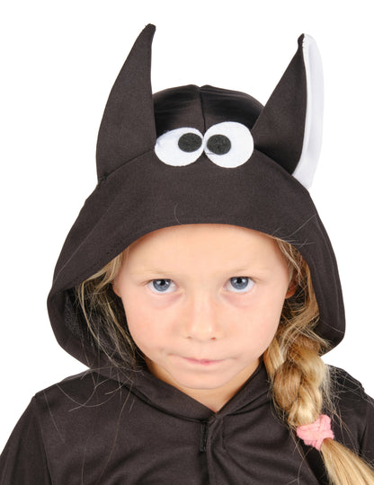 Crna i ljubičasta dječja jakna