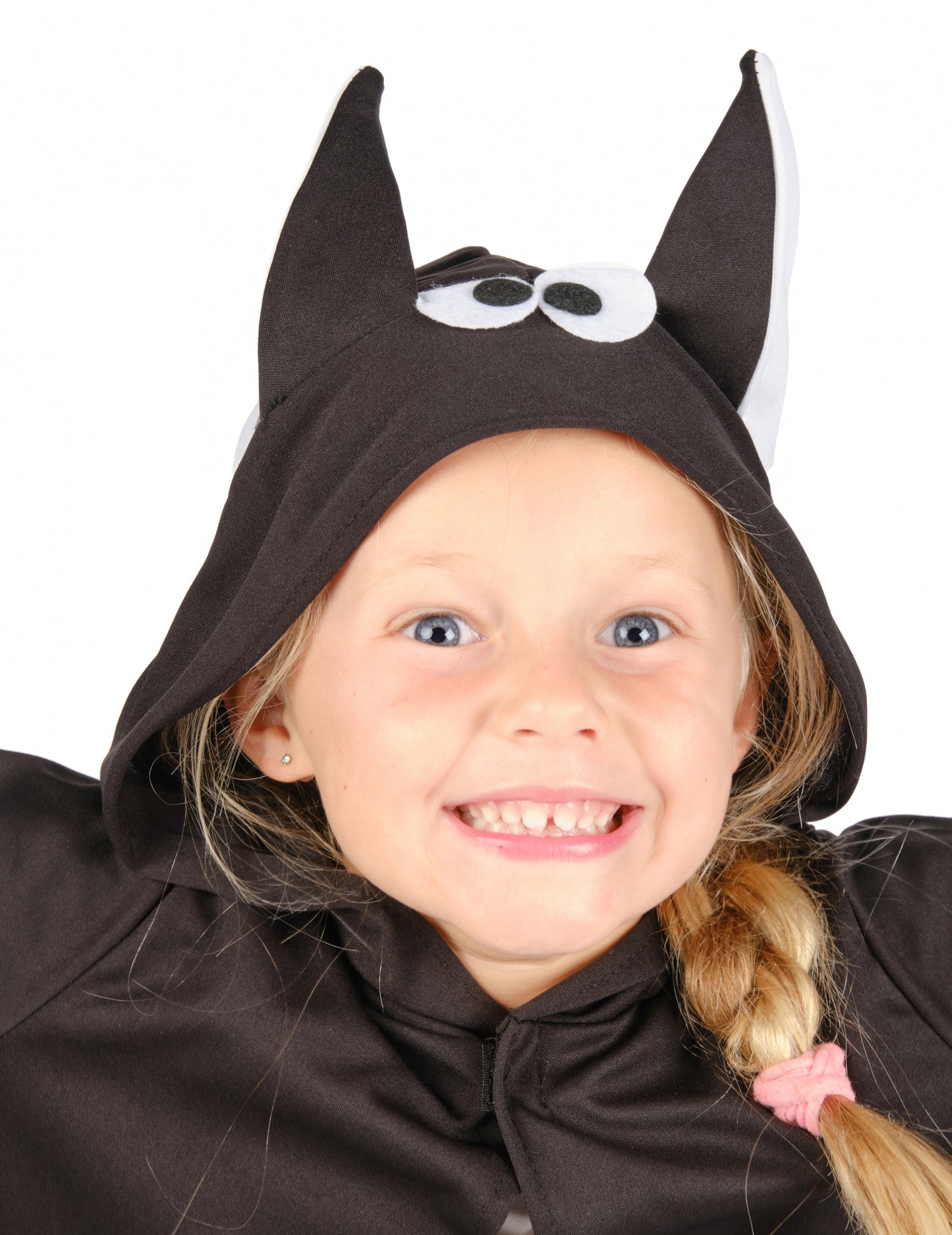 Crna i ljubičasta dječja jakna