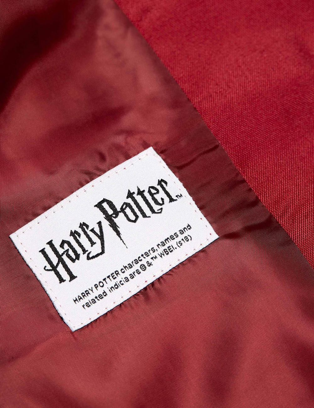 Detalj etikete Harry Potter za žensku jaknu Mrs. Gryffondor Suitmeister