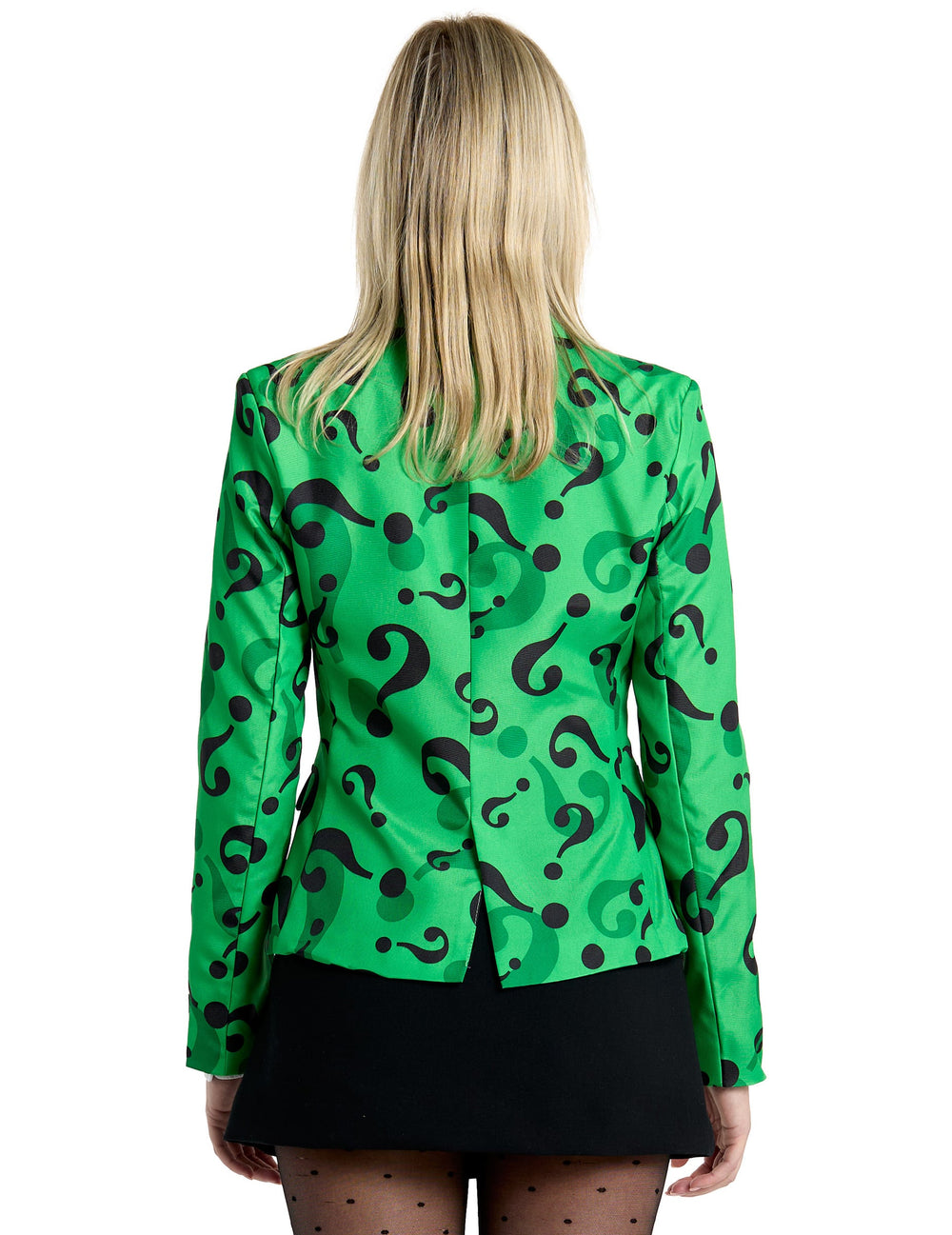 Vue de dos de la veste Mrs. Riddler Suitmeister