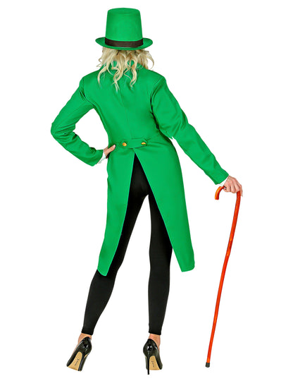 Zeleni frak za žene za Dan svetog Patrika 