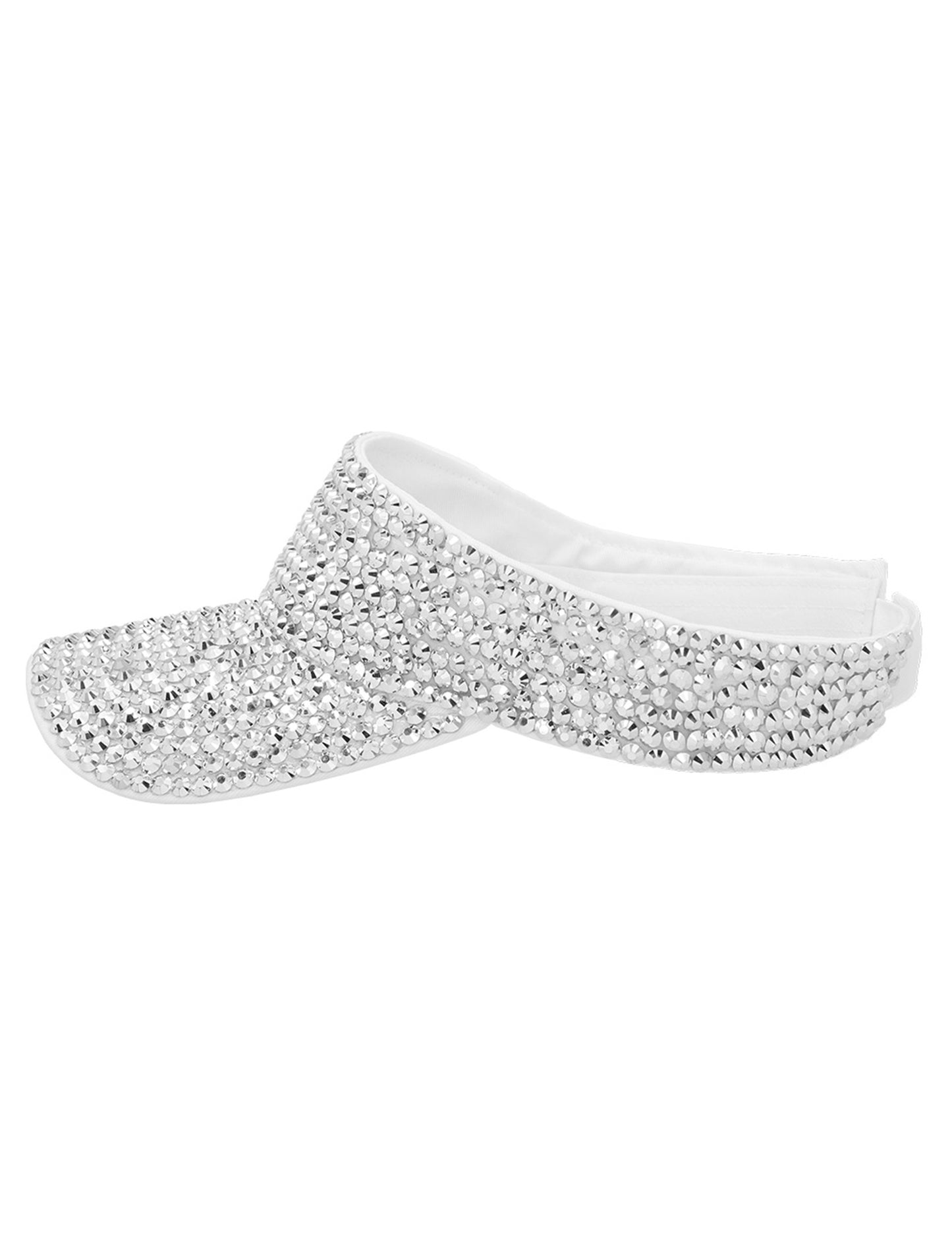 Srebrni vizir s cirkonima za odrasle