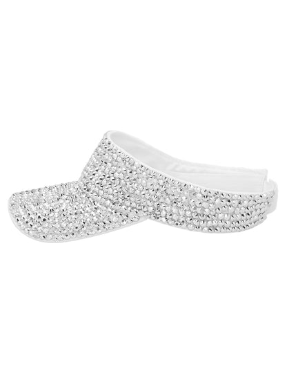 Srebrni vizir s cirkonima za odrasle