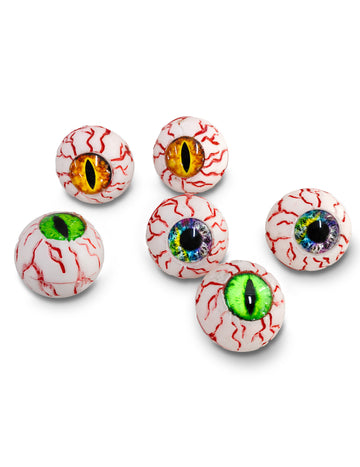 6 Yeux maléfiques en filet